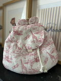 Sac à dos ourson - Rose