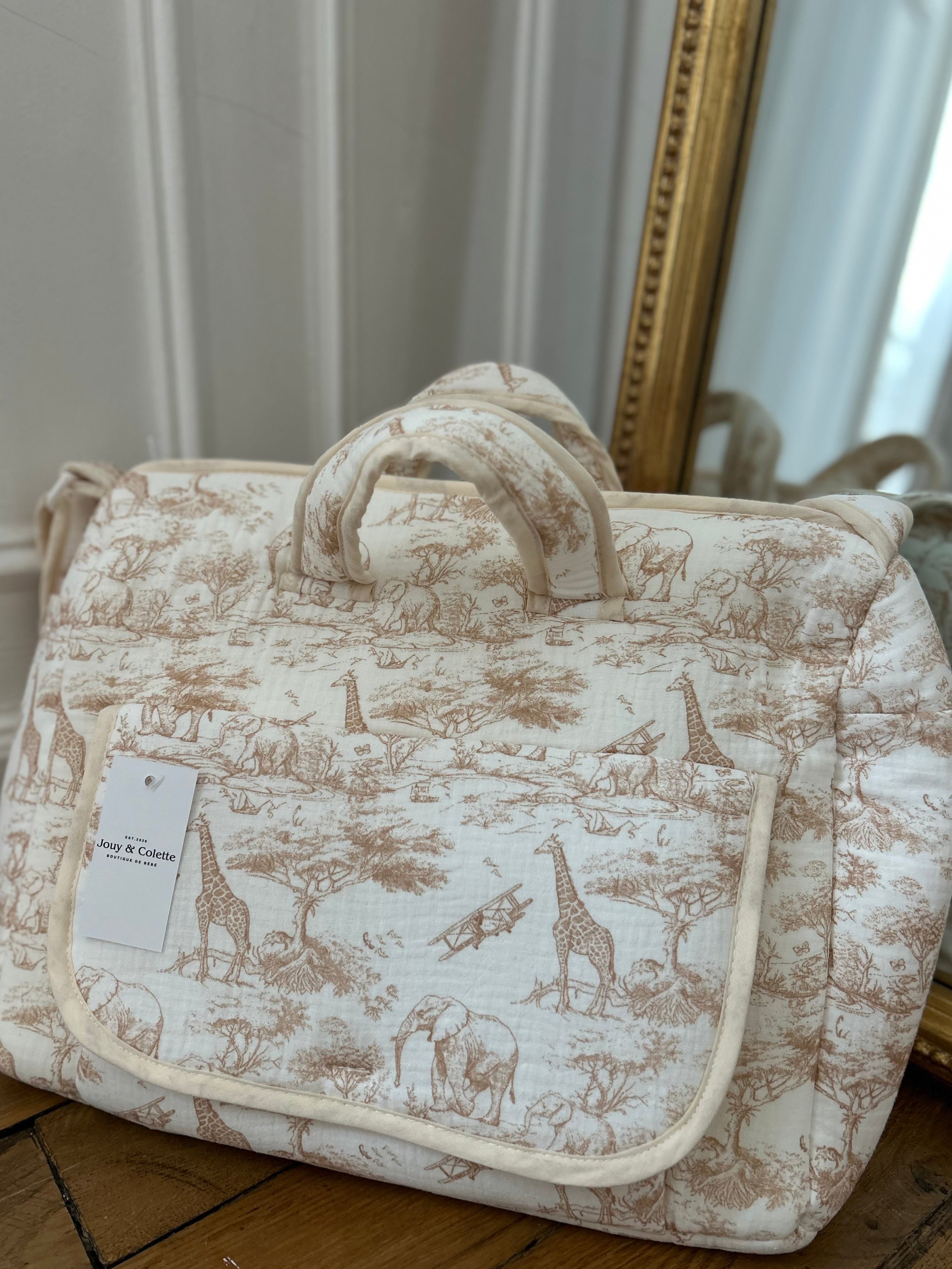 Sac à langer - Beige