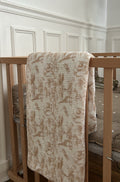 Plaid toile de jouy - Beige