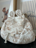Sac à dos ourson - Beige