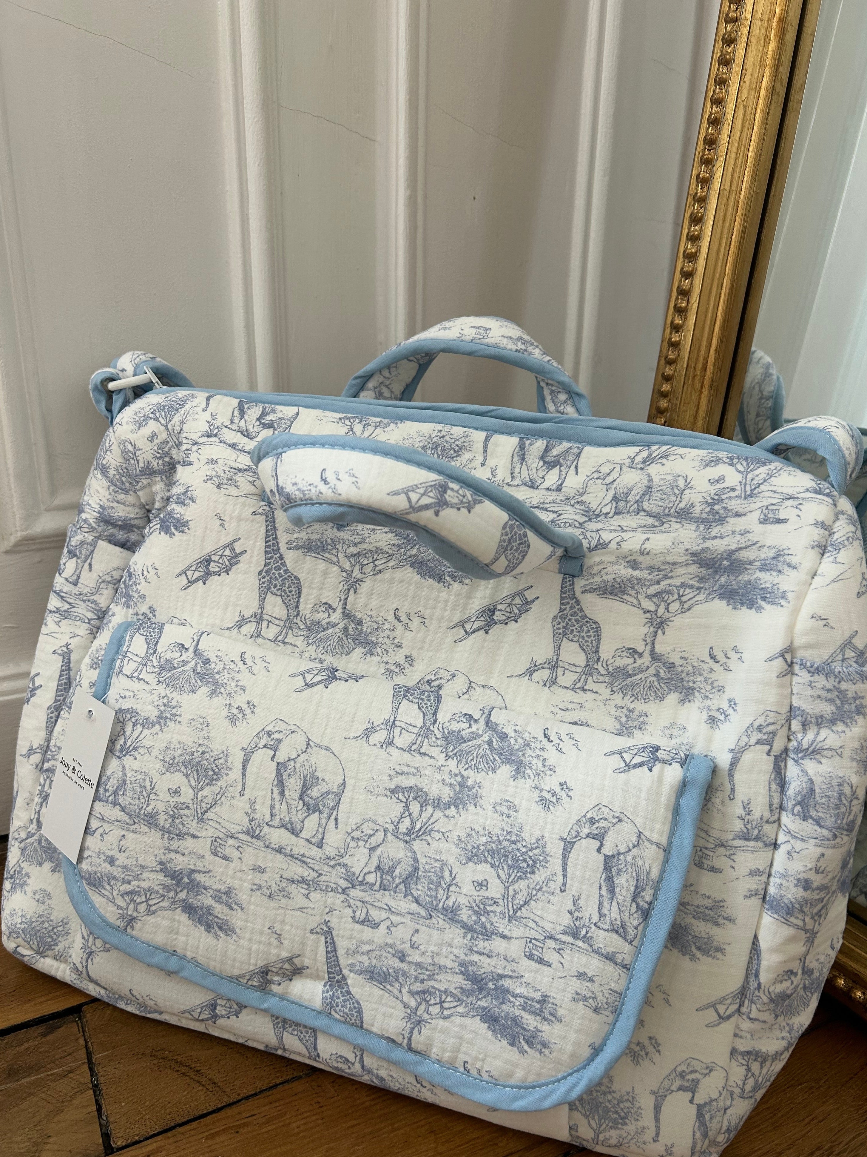 Sac à langer - Bleu
