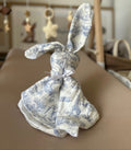 Doudou toile de Jouy - Bleu