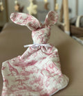 Doudou toile de Jouy - Rose